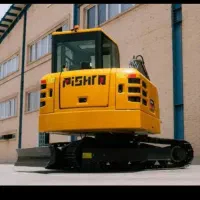 مینی بیل زنجیری صفر آماده کار