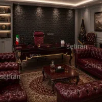 مبلمان اداری لوکس . انتخاب با شماس|دفتر کار|تهران, بوستان چیتگر|دیوار