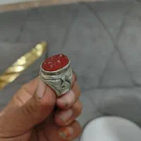 انگشتر عقیق یمن خطی|جواهرات|بیرجند, |دیوار