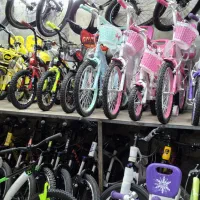 دوچرخه دخترانه رنگی رنگی