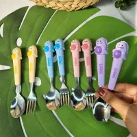 قاشق چنگال بچگانه با جعبه