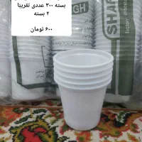 یک بار مصرف لیوان سطل پرس دیس یکبار مصرف و کاغذی|ظروف نگهدارنده، پلاستیکی، یک‌بارمصرف|اهواز, فرهنگ شهر|دیوار