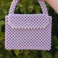 کیف مرواریدی شیک