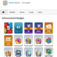 اکانت TOP LEVEL 67 کلش رویال