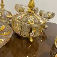 کریستال طلا کوب چین|ظروف سرو و پذیرایی|تهران, دریان‌نو|دیوار