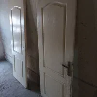 دو عدد دَر چوبی کارکرده|مصالح و تجهیزات ساختمان|سنقر, |دیوار