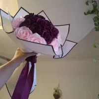 انواع گل های روبانی|گل مصنوعی|شیراز, پشم شیشه|دیوار