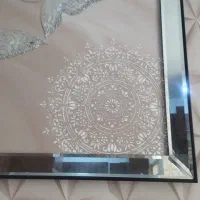 تابلو آینه ای با قاب آینه ای کار دست|تابلو، نقاشی، عکس|اسلام‌شهر, زرافشان|دیوار