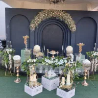 میز نامزدی. سفره عقد.تزیین هدایا