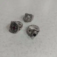 انگشتر نقره مردانه