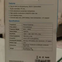 میکروفن یقه ای Boya BY-M1 در حده نو و کم کارکرد|لوازم جانبی موبایل و تبلت|تهران, تهرانپارس شرقی|دیوار