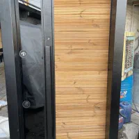 درب ضدسرقت ضد سرقت چوبی فلزی|مصالح و تجهیزات ساختمان|چهارباغ, |دیوار