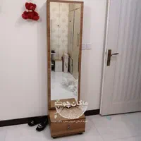 آینه قدی کشو دار ریلی مدل BASE