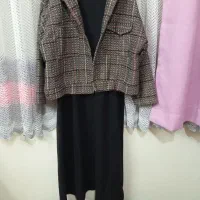 حراج مانتو پاییزه وست بلیز شلوارست مانتو شلوار