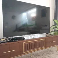 میز ال ای دی و بخاری