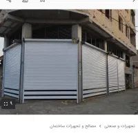 درب پارکینگ محکم و سنگین(کرکره برقی نیست توجه کنید