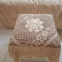 رومیزها و عسلی های ترک گیپور ابریشمی زیرقیمت|پرده، رانر، رومیزی|اصفهان, شیخ اشراق|دیوار