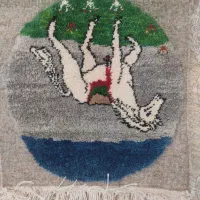 قالی دست باف|فرش|کوه چنار, |دیوار