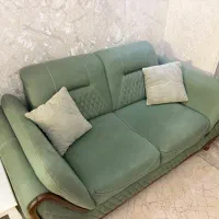 ست مبل ۷ نفره و میز نهارخوری و عسلی