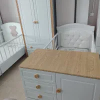 دنیای تخت و کمد کودک نوزاد تشک سیسمونی