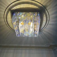 یه جفت لوستر کریستال