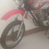یک دستگاه موتور سیکلت احسان 150شکاری