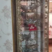 ویترین میز تی‌وی ساعت ایستاده