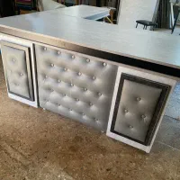 میز مدیریت چرم ۱۶۰*۸۰