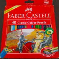 مداد رنگی 48 رنگ فابرکاستل