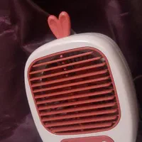پنکه شارژی مه پاش mini Fan|پنکه و تصفیه‌کنندهٔ هوا|تهران, آجودانیه|دیوار