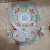 ظرف پذیرایی میوه با پیش دستی