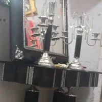 اینه و شمعدون تزئینی