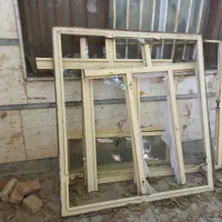 دو عدد پنجره درجه یک کامل|مصالح و تجهیزات ساختمان|نهاوند, |دیوار