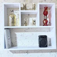 شلف دیواری خاص مدرن کتابخونه جاگلدونیرشلف تعداد|کتابخانه، شلف، قفسه‌های دیواری|ساری, |دیوار