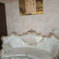 مبل سلطنتی امپراطور ۹نفره ورق طلا