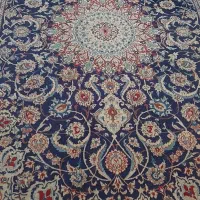 فرش دستباف گل ابریشم نفیس