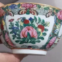 کاسه چینی نقاشی دست چین قدیم|کلکسیون اشیاء عتیقه|تهران, فردوسی|دیوار