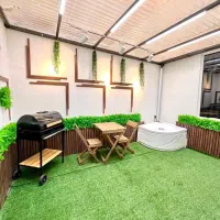 57متری دوخوابه/30مترحیاط باجکوزی*روبه‌نور