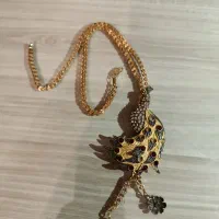 سرویس گردنبند طلا طاووس