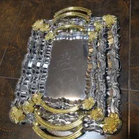 ست سینی پذیرایی استیل