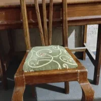 میزوصندلی چوبی دست ساز|میز و صندلی غذاخوری|بهار, |دیوار