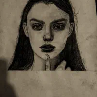 طراحی سیاه قلم|تابلو، نقاشی، عکس|شیروان (خراسان), |دیوار