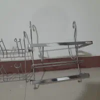 جاظرفی جالیوانی جادستمال و جا سلفون|آب‌چکان و نظم‌دهنده ظروف|اهواز, کیانپارس |دیوار