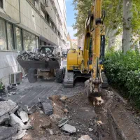 مینی بیل وپیکور  بابکت و خاور  کمپرسور تخریب|خدمات حمل و نقل|تهران, شهرک دانشگاه|دیوار