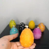 شمع تخم مرغ|صنایع دستی و سایر لوازم تزئینی|تهران, سبلان (لشگر)|دیوار