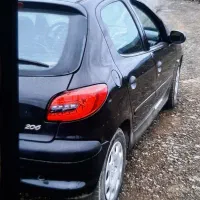 پژو۲۰۶ تیپ۲ مشکی