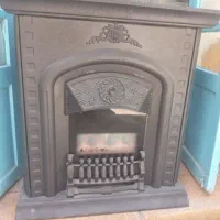 بخاری طرح شومینه ایستاده بزرگ
