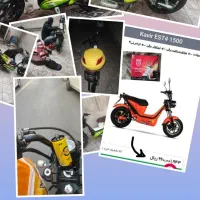 موتور برقی est4 صفر باسند باتری تایلندی|موتورسیکلت|تهران, دولاب|دیوار