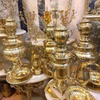 سماور ذغالی برنز شب یلدا|سماور، چای‌ساز، قهوه‌ساز|ارومیه, |دیوار