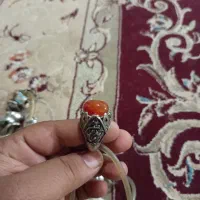 فروش 40عدد انگشتره نقره سیلندری بامرغ محلی میزنم